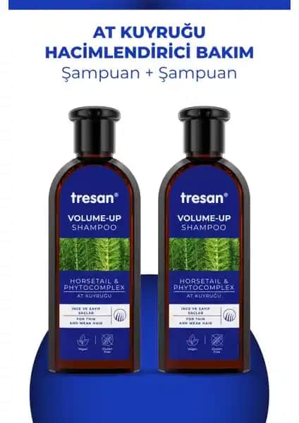 Tresan At Kuyruğu Hacimlendirici Bakım Şampuanı: Doğal İçeriklerle Saçlara Güç ve Canlılık Kazandıran Ürün