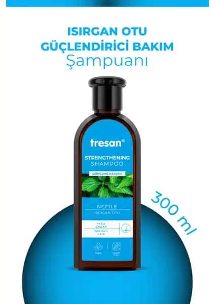 Tresan Isırgan Otu Dökülme Karşıtı ve Bakım Şampuanı Yağlı Saçlar İçin Doğal Çözüm