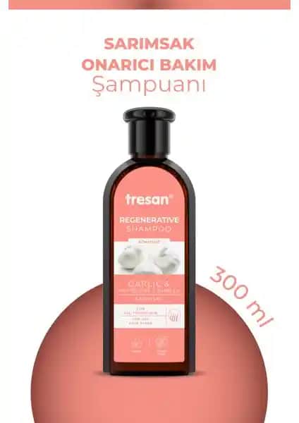 Tresan Sarımsak Onarıcı Bakım Şampuanı Saçları Güçlendiren Doğal ve Etkili Çözüm