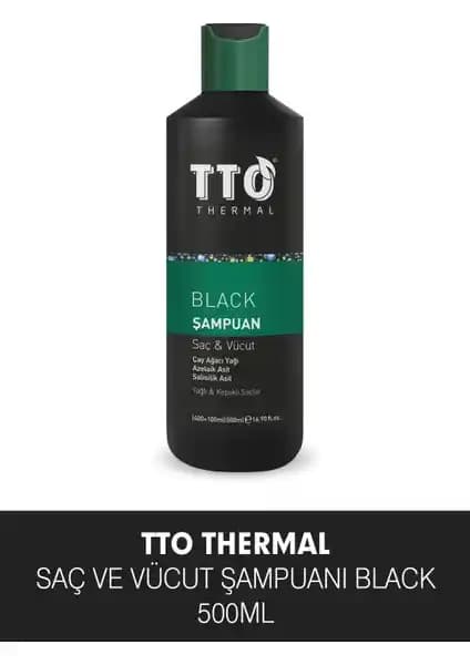 TTO Thermal Canlandırıcı Saç ve Vücut Şampuanı: Doğal İçeriklerle Sağlıklı Temizlik ve Bakım
