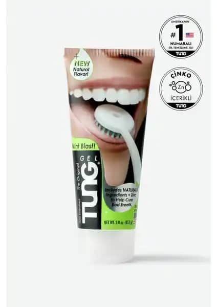 TUNG Doğal Bitkisel Dil Temizleyici Jel: Ferah Bir Nefes İçin Güvenli ve Etkili Ürün