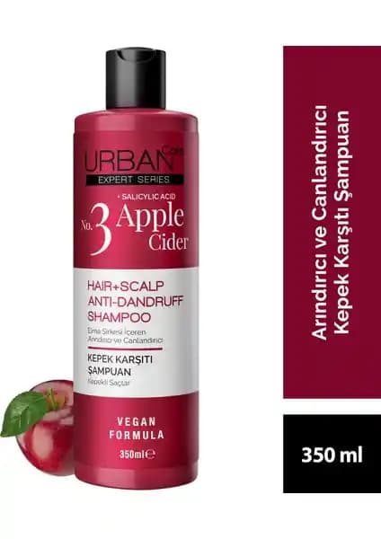 Urban Care Apple Cider Şampuanı: Doğal İçeriklerle Saçlarınız İçin Güçlendirici Bakım