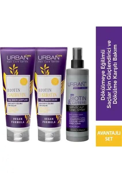 2025'te Urban Care Biotin&Keratin Seti ile Saçlarınızda Devrim Yaratın