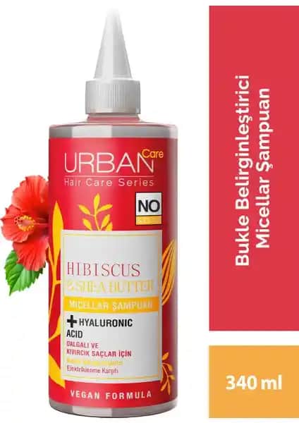 Urban Care Hibiscus Shea Butter Kıvırcık ve Dalgalı Saçlar İçin Doğal Şampuan İncelemesi