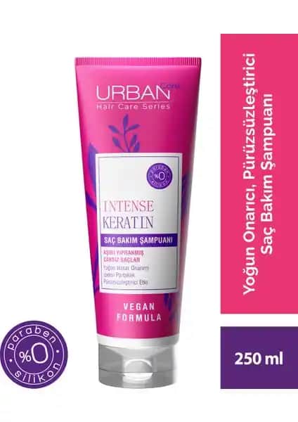 Urban Care Intense Keratin ile Yıpranmış Saçlara Güçlü ve Parlak Bir Görünüm Kazandırın