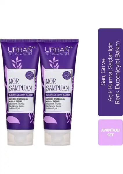 Urban Care Mor Şampuan Avantajlı Set ile Saçlarınızda Renk Koruma ve Parlaklık Artışı
