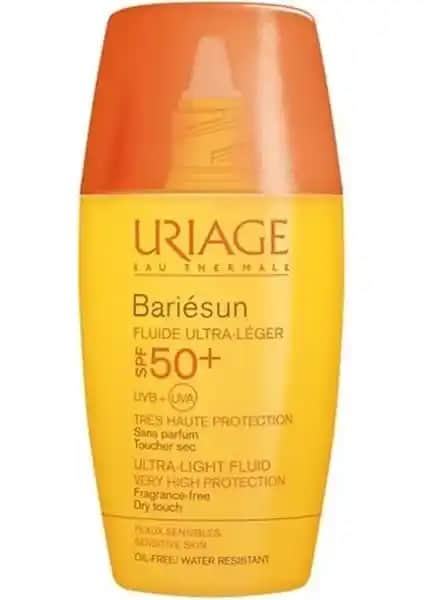 Uriage Bariesun Ultra Fluid SPF 50+ Güneş Koruyucu Hassas ve Karma Ciltler İçin Güçlü Koruma