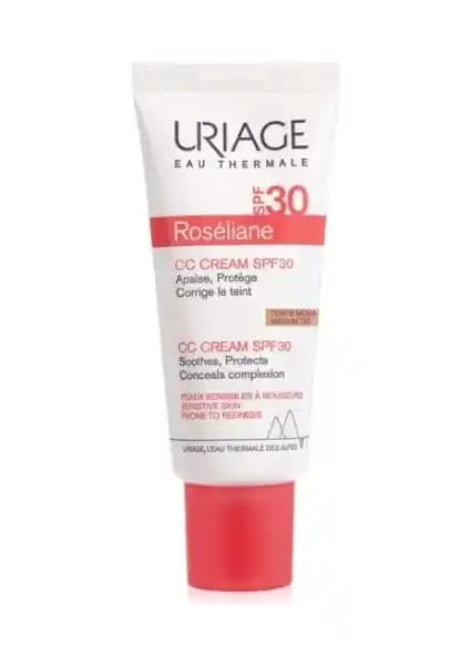 Urıage Roseliane CC Krem SPF30 Hassas Ciltler İçin Günlük Koruma ve Kusur Gizleme Ürünü