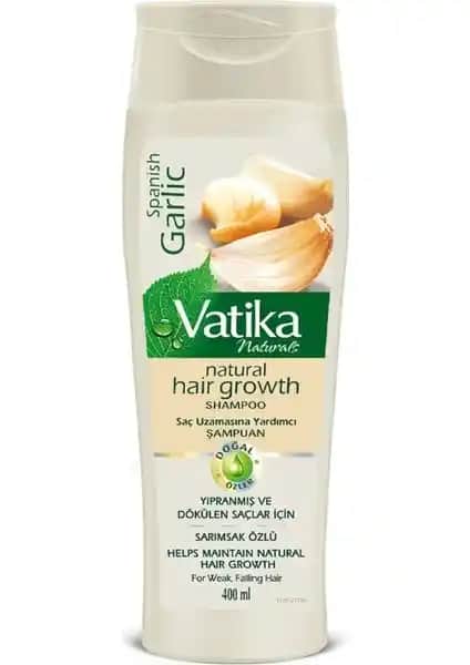 Vatika Naturals Sarımsak Özlü Şampuan Saç Dökülmesine Karşı Doğal Çözüm Sunar