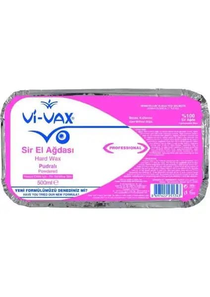 Vi-Vet Pudralı Kalıp Sir Ağda 500 ml doğal ve hassas ciltler için etkili çözüm