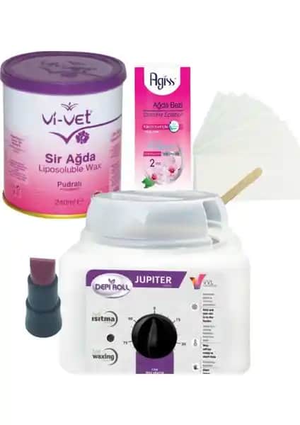 Vi-Vet Pudralı Konserve Sir Ağda Seti ve Profesyonel Ağda Isıtıcı Makinesi İnceleme ve Kullanım Rehberi