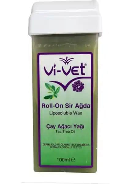 Vi-Vet Roll-On Sir Ağda Çay Ağacı Yağı 100 Ml Doğal ve Pratik Ağda Bakım Ürünü