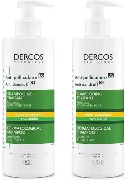 Vichy Dercos Kepeğe Karşı Etkili Kuru Saç Derisi Şampuanı: Dermatolojik Testlerle Onaylı Güvenilir Çözüm