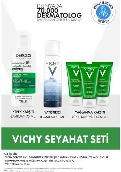 Vichy Seyahat Seti ile Sağlıklı ve Etkili Saç Bakımı Yapan Pratik Çözüm