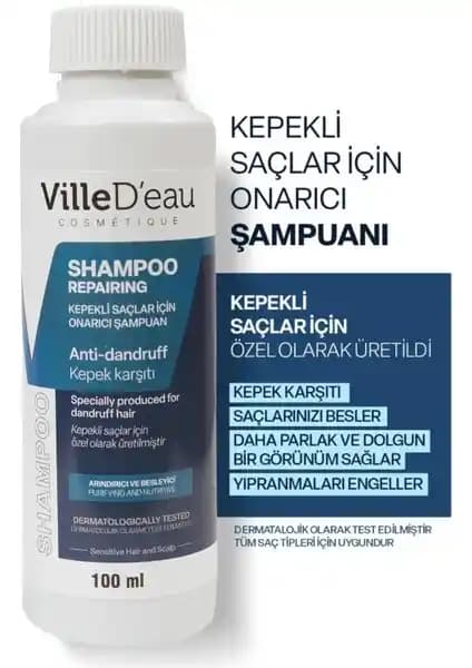 VilleD'eau Kepekli Saçlar İçin Onarıcı ve Arıncı Şampuan İncelemesi ve Kullanım Tavsiyeleri
