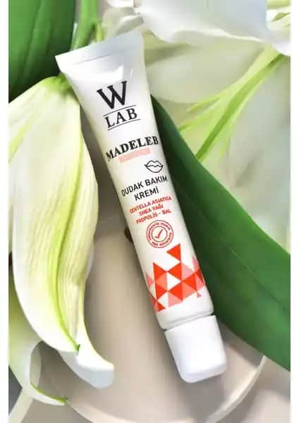 W-Lab Madeleb Dudak Bakım Kremi Doğal İçeriği ve Etkili Performansıyla Dudak Sağlığını Destekler