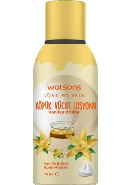 Watsons Vanilyalı Köpük Losyonu: Hafif ve Pratik Cilt Bakım Ürünü