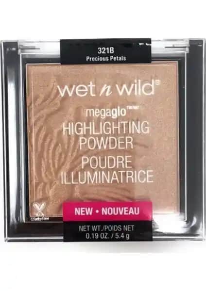 Wet N Wild Megaglo Ayışltıcı Pudra: Doğal ışıltı ve parlaklık sağlayan makyaj ürünü