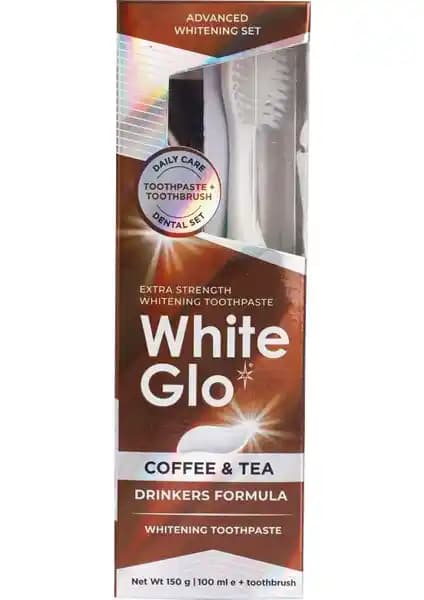 White Glo Diş Macunu Çay ve Kahve Lekelerine Karşı Güçlü Beyazlatma Çözümü