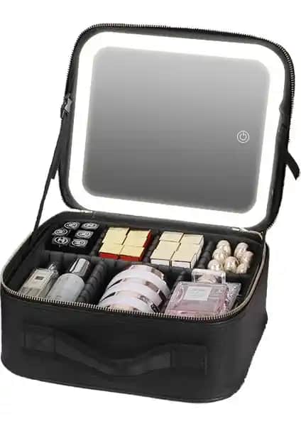 Yongtai Yukun Akıllı LED Işık Aynalı Hafif Seyahat Makyaj Çantası Özellikleri