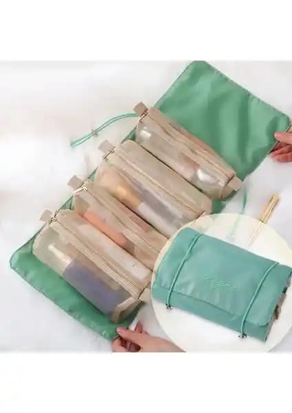 Yongtai Zunhai 4'ü 1 Arada Kadın Portatif Su Geçirmez Kozmetik Çanta