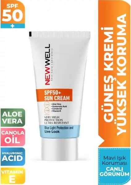 Yüksek Koruma SPF 50+ Aloe Vera İçerikli Well Güneş Kremi Detaylı İnceleme ve Kullanıcı Yorumları