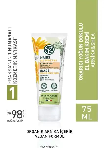 Yves Rocher El Bakım Kremi Onarıcı ve Yoğun Dokulu Eller İçin Güvenilir Çözüm