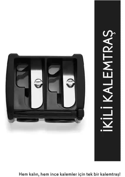 Yves Rocher İkili Kalemtraş: Çok Yönlü ve Güvenilir Kullanım İçin Tasarlanmış Kalem Düzeltici Araç