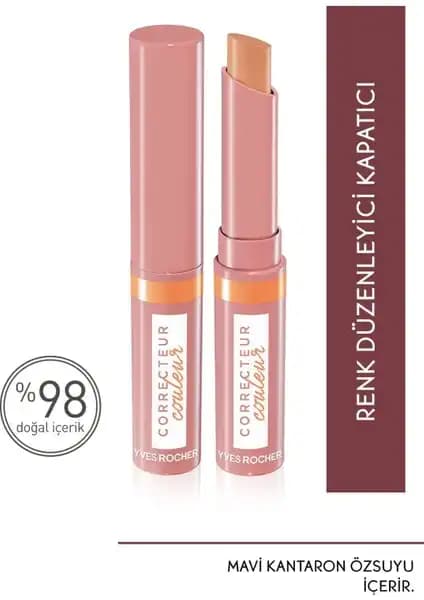 Yves Rocher Renk Düzenleyici Kapatıcı: Doğal ve Yüksek Kapatıcılık Sağlayan Makyaj Ürünü