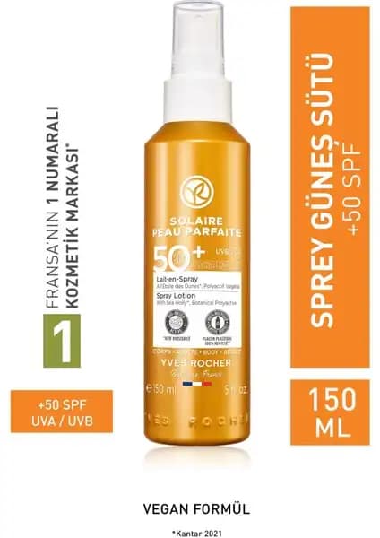 Yves Rocher Spf 50 Yüksek Koruma Sağlayan Güneş Spreyi Cilt Güvenliği ve Kullanım Avantajları