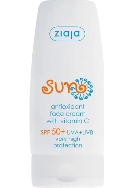 Ziaja Antioksidan Yüz Kremi SPF 50+C Vitaminli Güçlü Koruma ve Bakım Sağlar