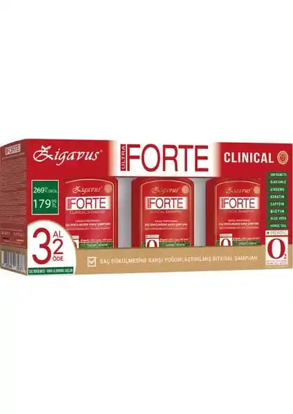 Zigavus Forte Ultra Clinical Kuru Saçlar İçin Doğal Bitki Özlü Şampuan Ürün İncelemesi ve Faydaları