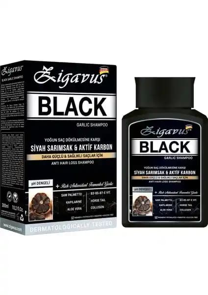 Zigavus Siyah Sarımsak Şampuanı: Saç Dökülmesine Karşı Doğal ve Güçlendirici Çözüm