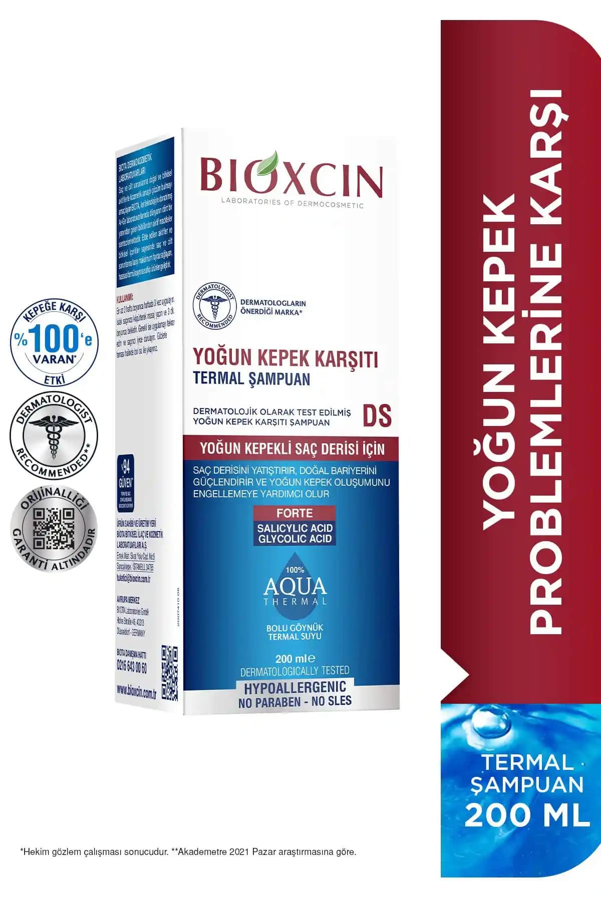 Bioxcin Aqua Thermal ve Tresan 6 Bitki Şampuanı: Kepek Karşıtı İncelemesi