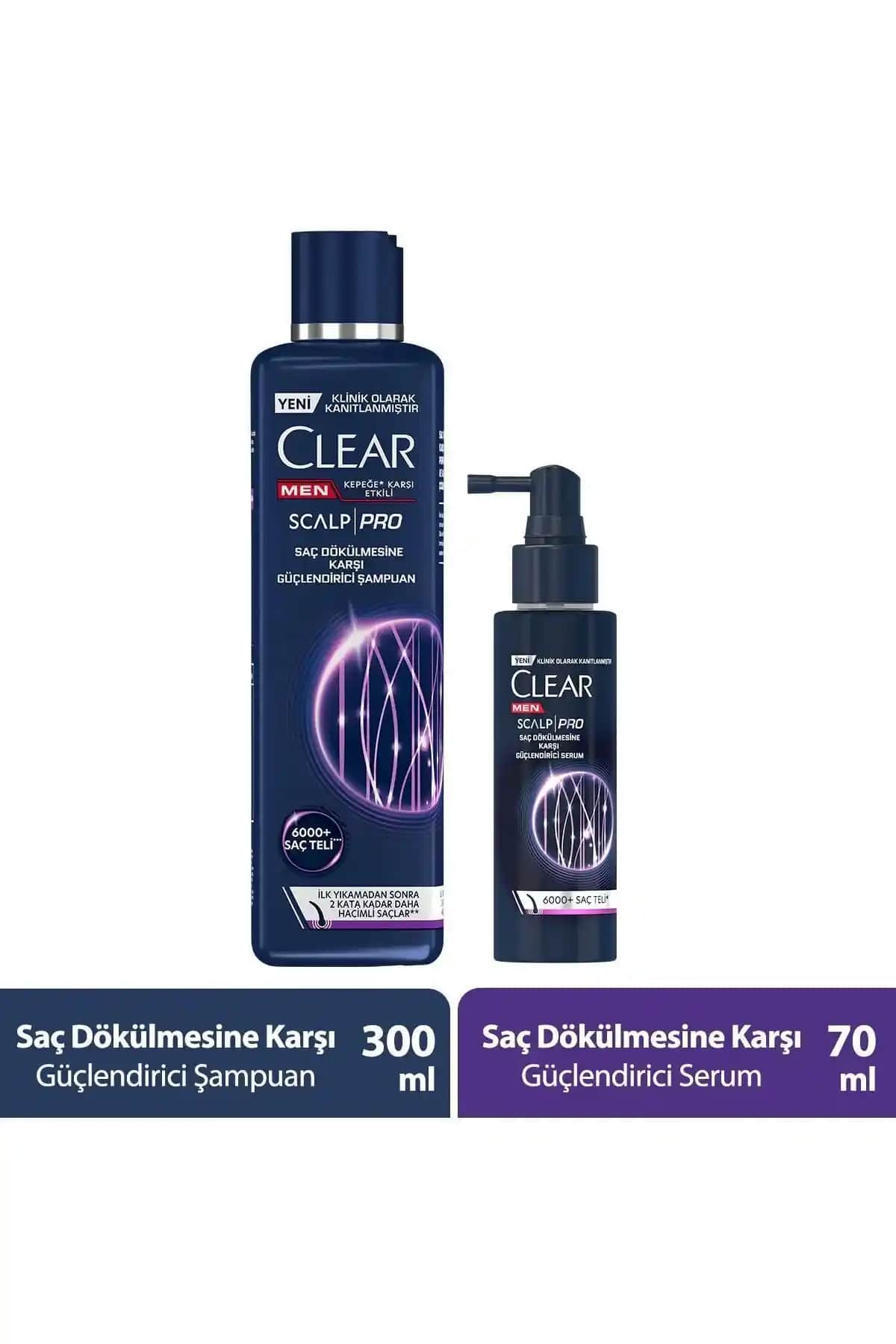 Clear Men Scalp Pro ve Livray At Kuyruğu Şampuanı: Etkili Saç Dökülmesi Çözümleri Karşılaştırması