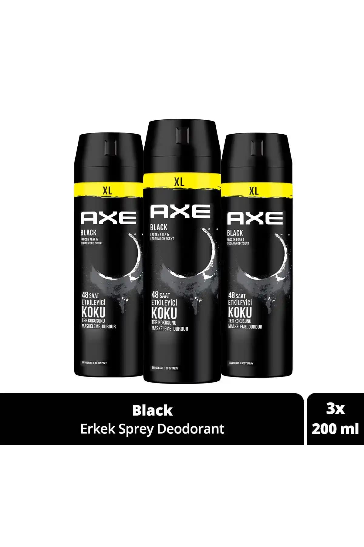Axe Erkek Sprey Deodorant Black XL ile Bargello Antiperspirant Karşılaştırması