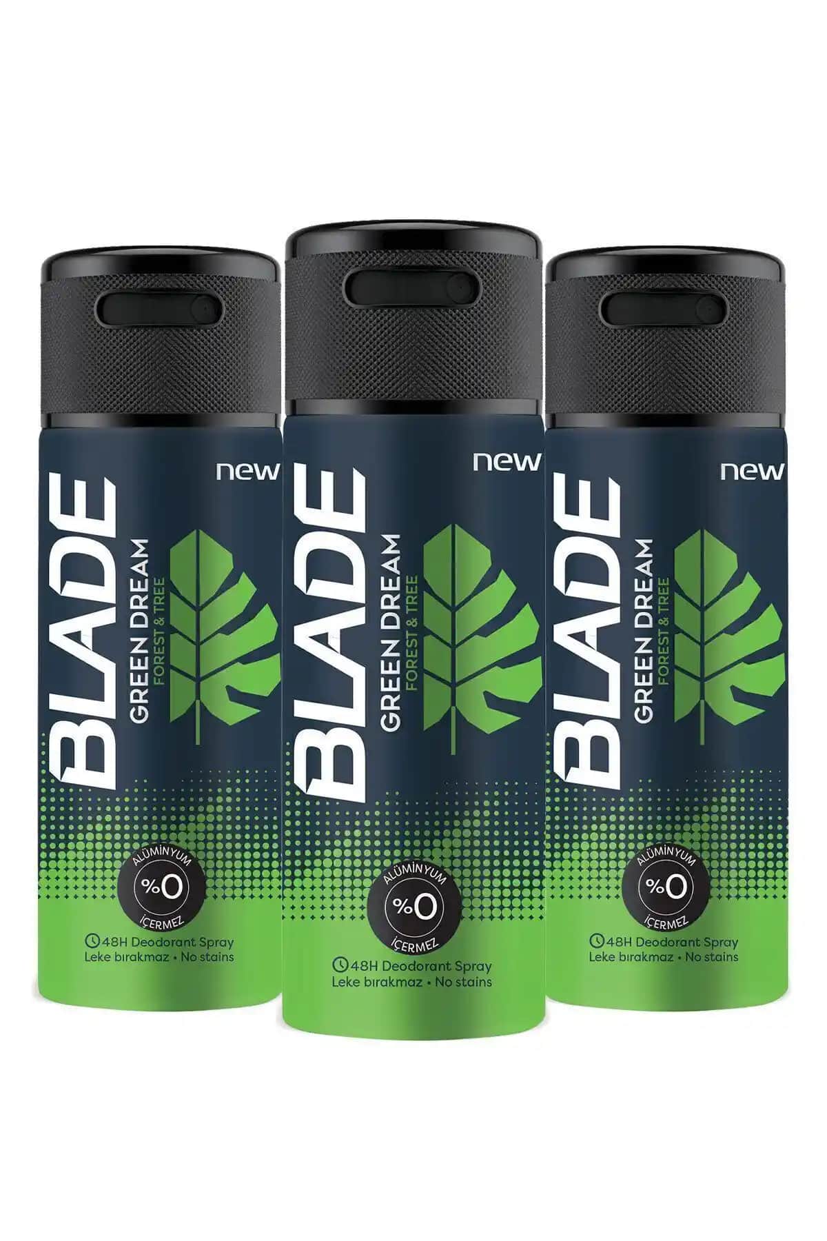 Blade Green Dream ve Slazenger Active Sport Gold Deodorantları Karşılaştırması