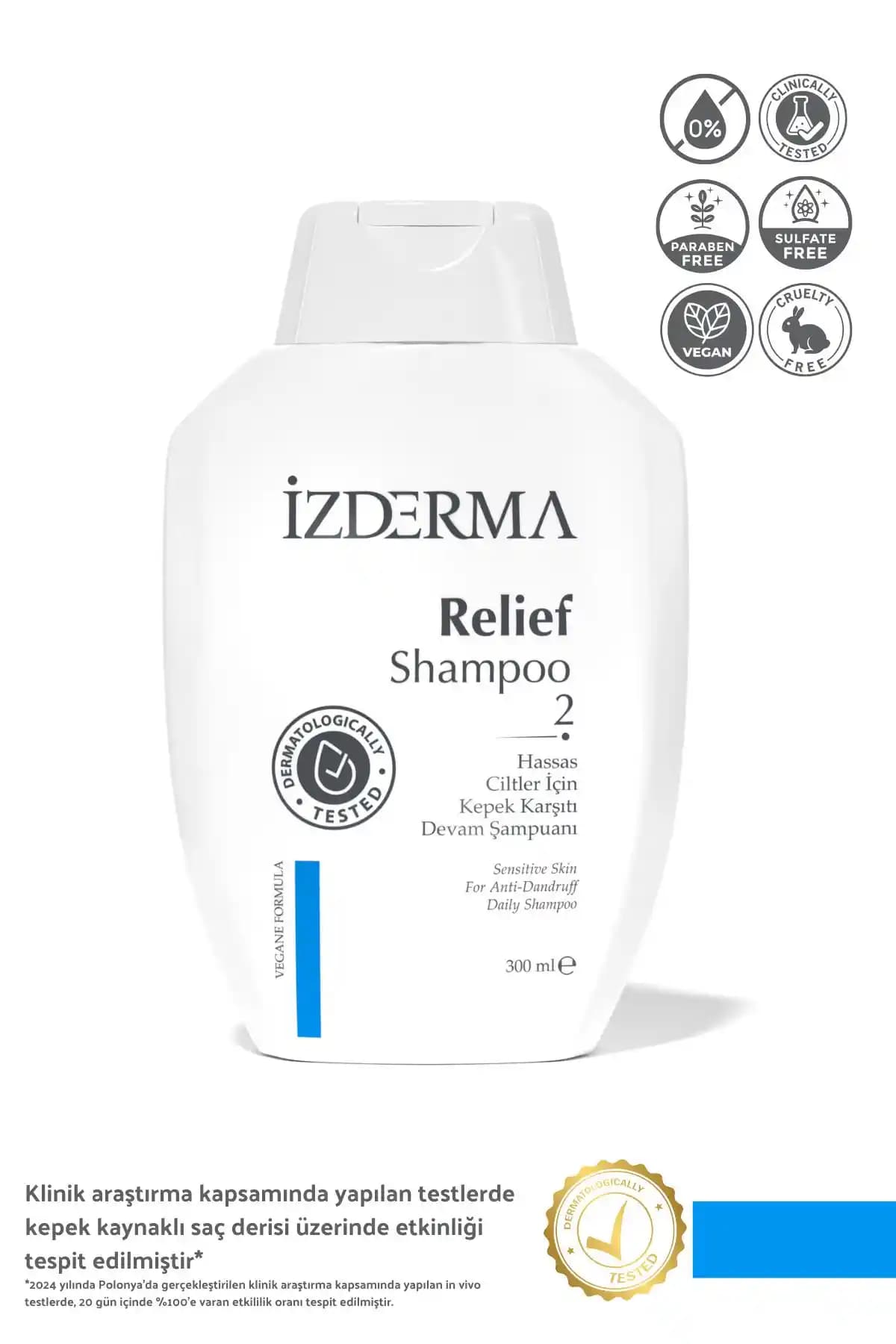 İzderma Relief Şampuanı: Kepek Ve Kaşıntıya Karşı Etkili Çözümler