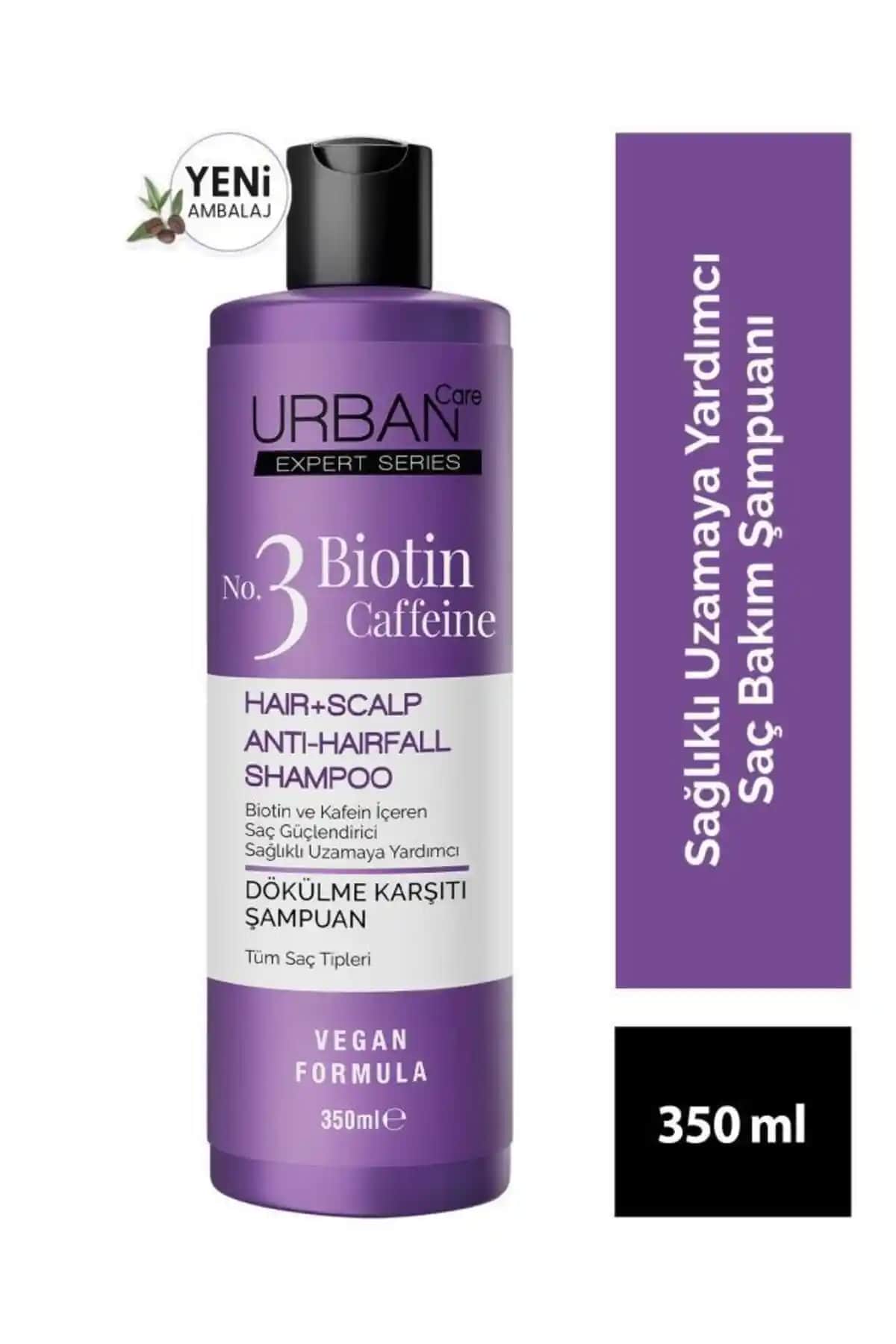 Urban Care: Biyotin, Kafein ve Keratin İçeren Şampuanların Karşılaştırması
