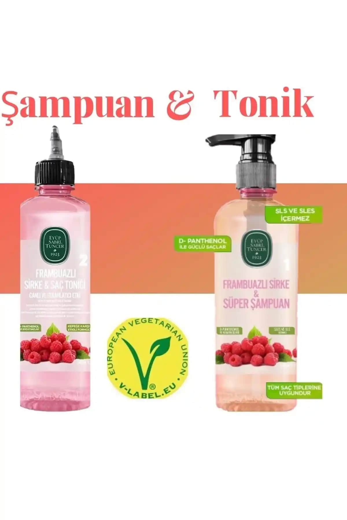 Eyüp Sabri Tuncer Frambuazlı Sirke Ve VilleD'eau Onarıcı Şampuan Karşılaştırması