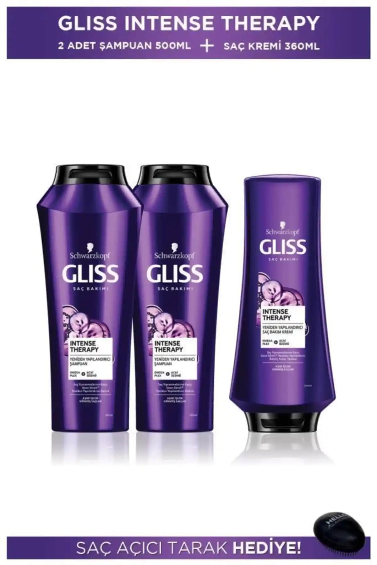 Gliss İki Popüler Şampuanı Karşılaştırma: Intense Therapy ve Yeniden Yapılandırıcı