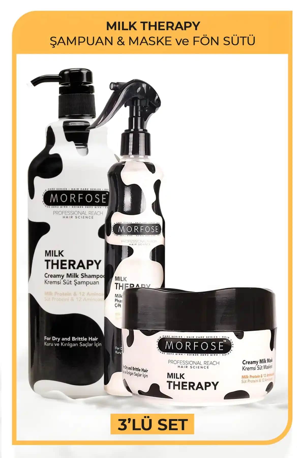 Morfose Milk Therapy ve Pantene Bellezza Karşılaştırması: Saç Bakım Setleri