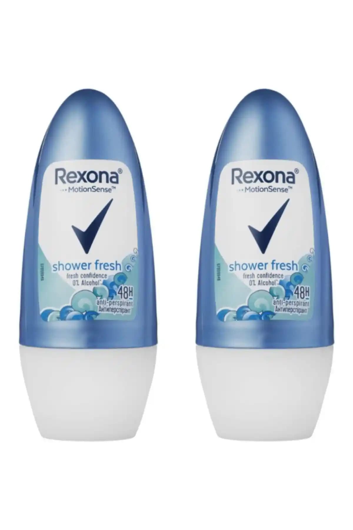 Rexona Motion Sense Shower Fresh ve WM Roll On Cotton Dry Deodorant Karşılaştırması