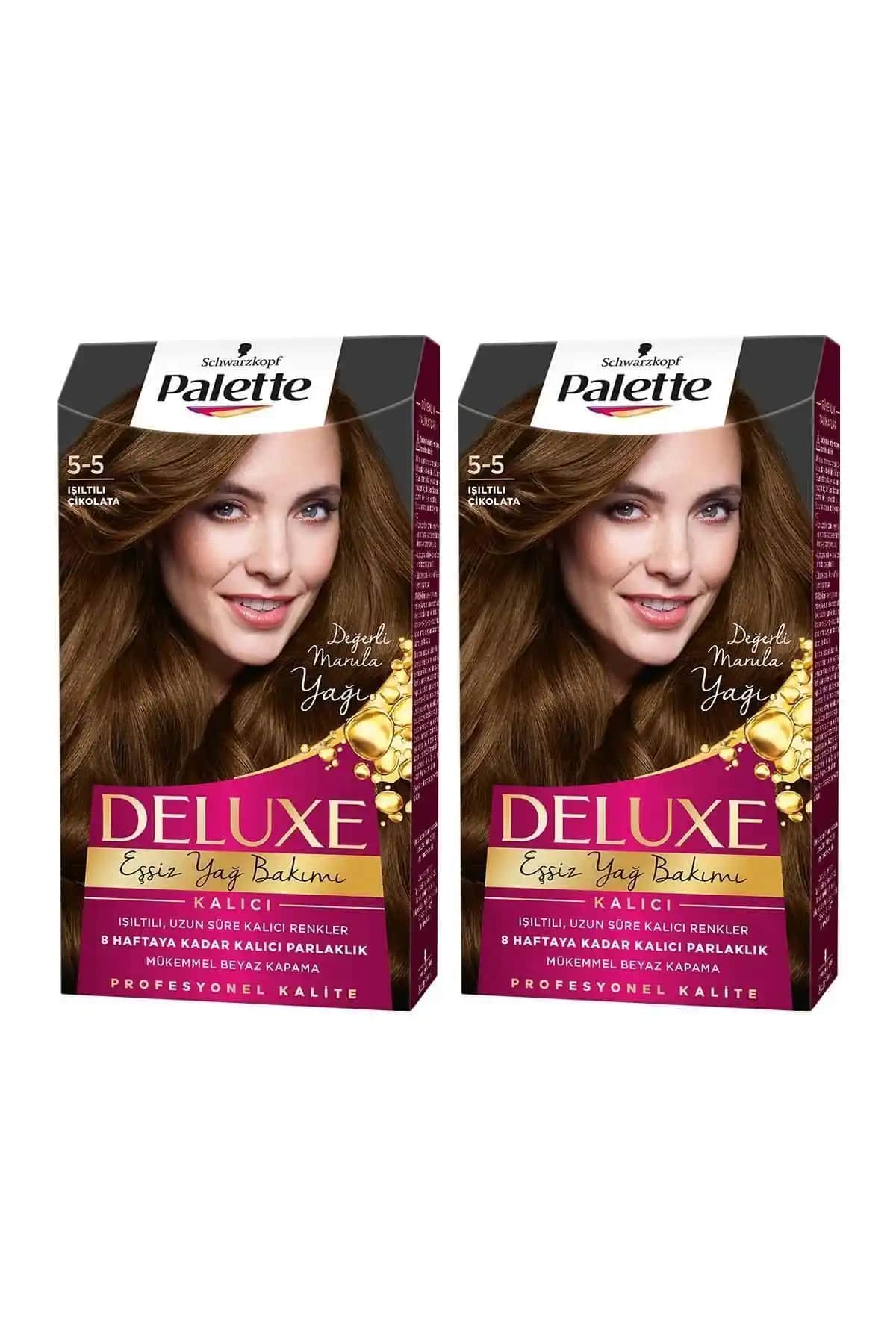 Palette Deluxe Saç Boyası İncelemesi: Işıltılı Çikolata ve Tarçın Kahve
