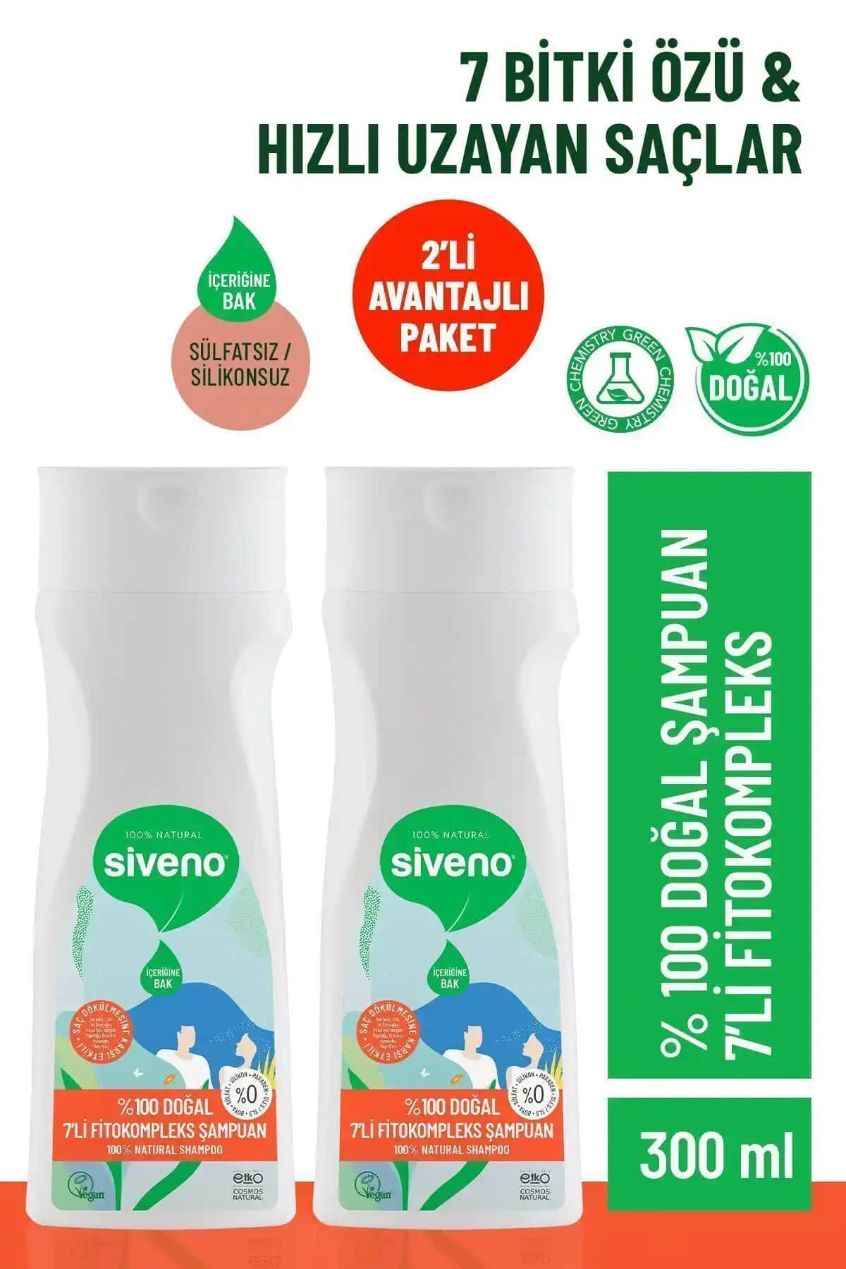 Siveno Doğal Fitokompleks ve Yves Rocher Prebiyotik Şampuan Karşılaştırması