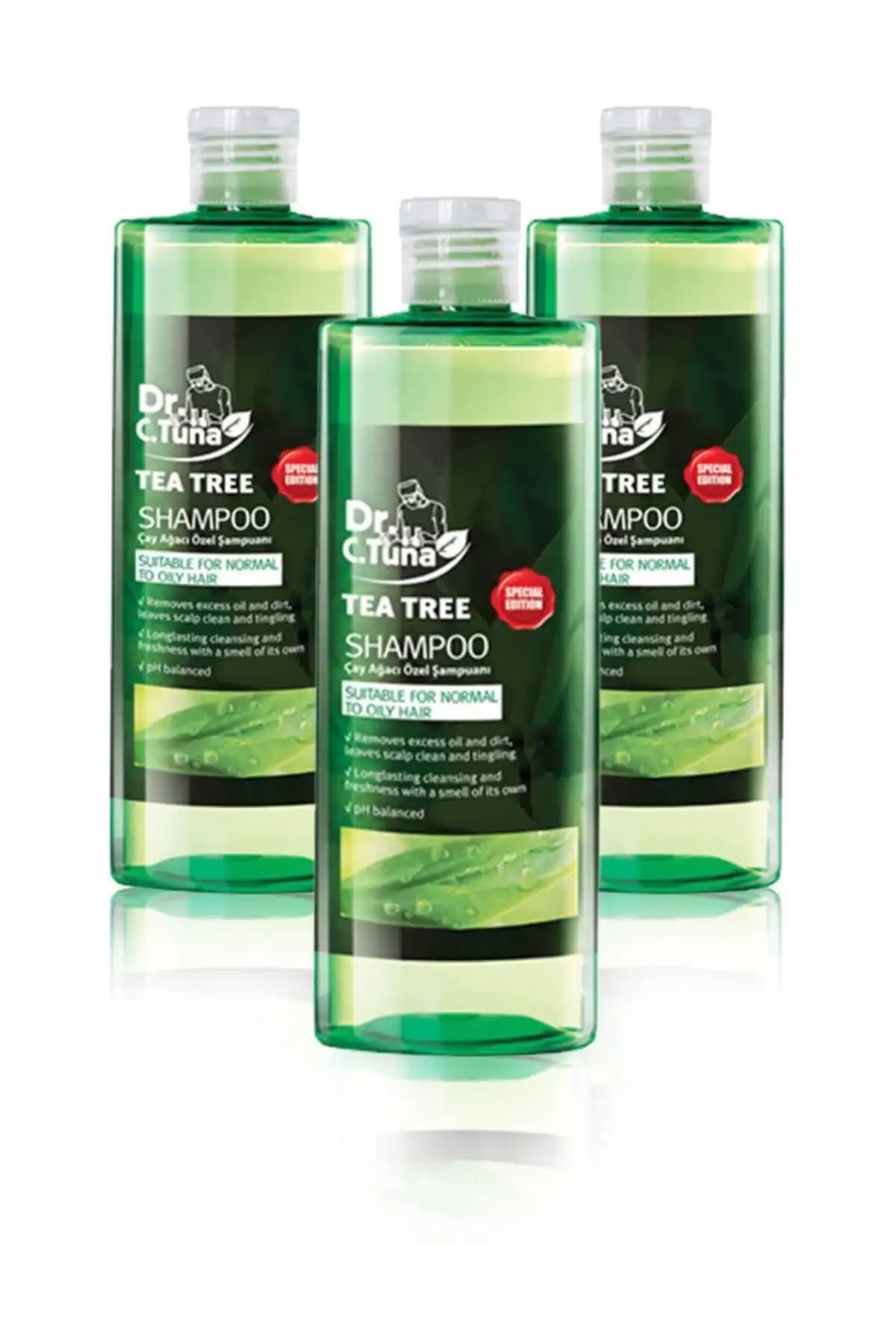 Farmasi Dr. C. Tuna Çay Ağacı Özel Şampuan-225 ml 3 Adet