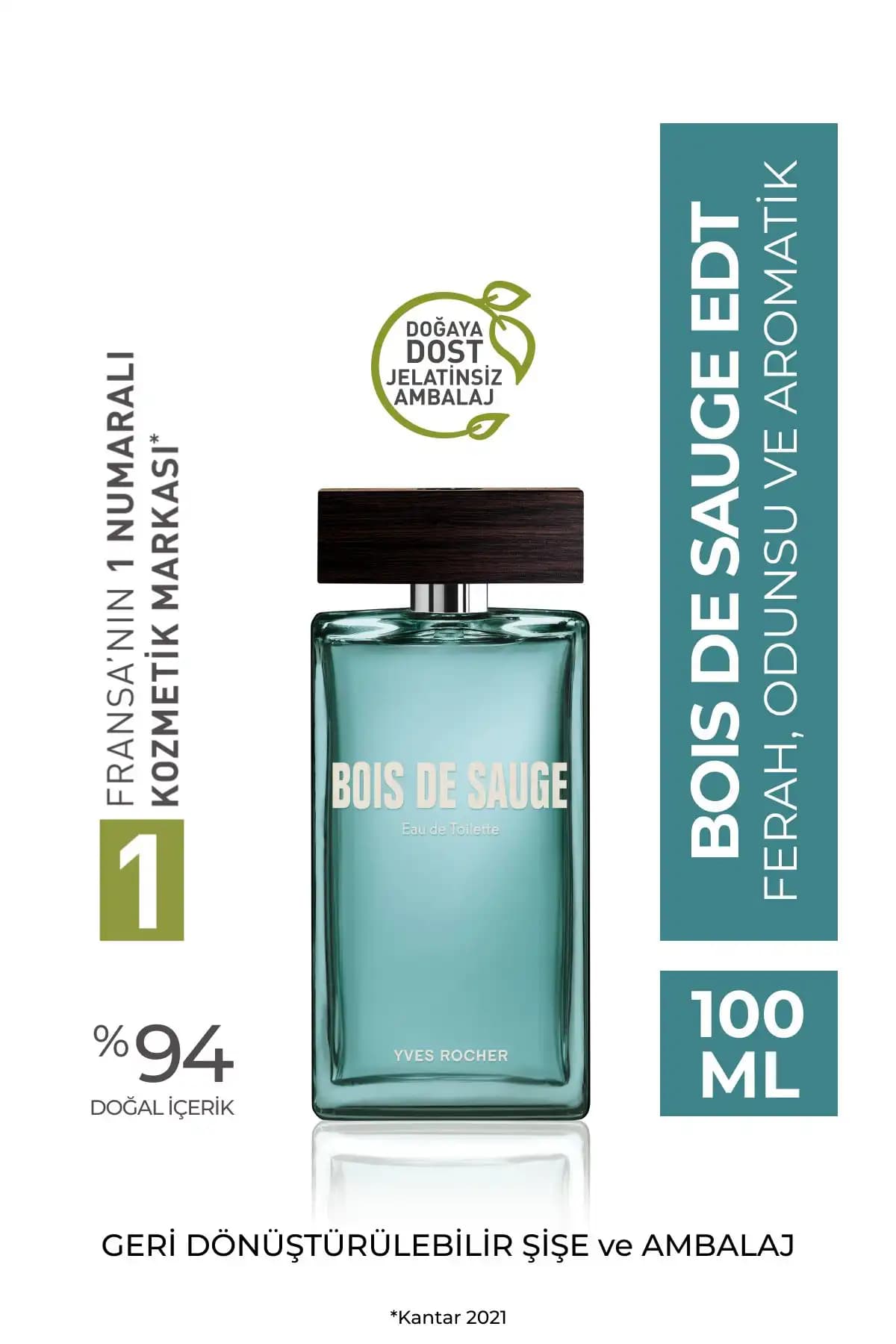 Yves Rocher Bois De Sauge Erkek Edt-100 ml