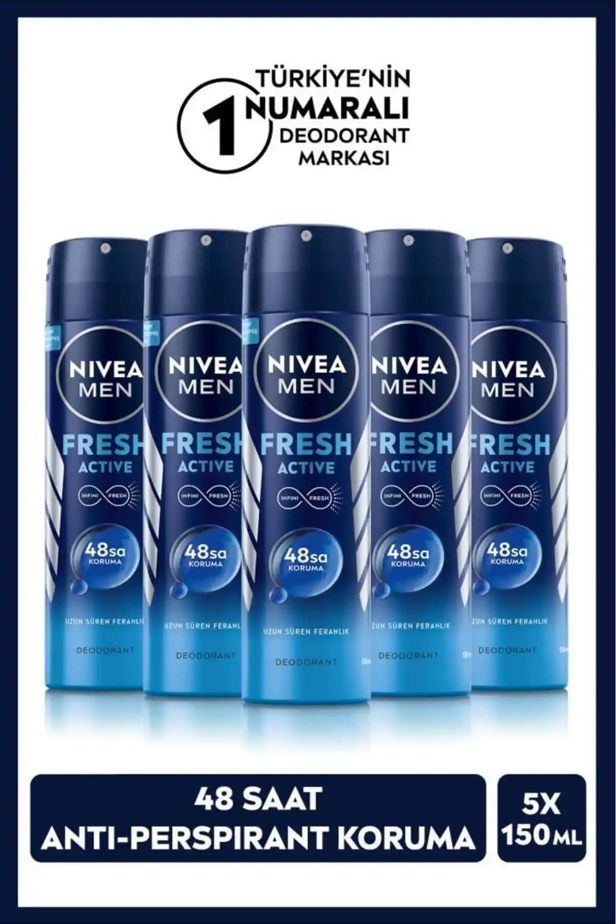 NIVEA Men ve Rexona Men Erkek Deodorantların Detaylı Karşılaştırması ve Özellikleri