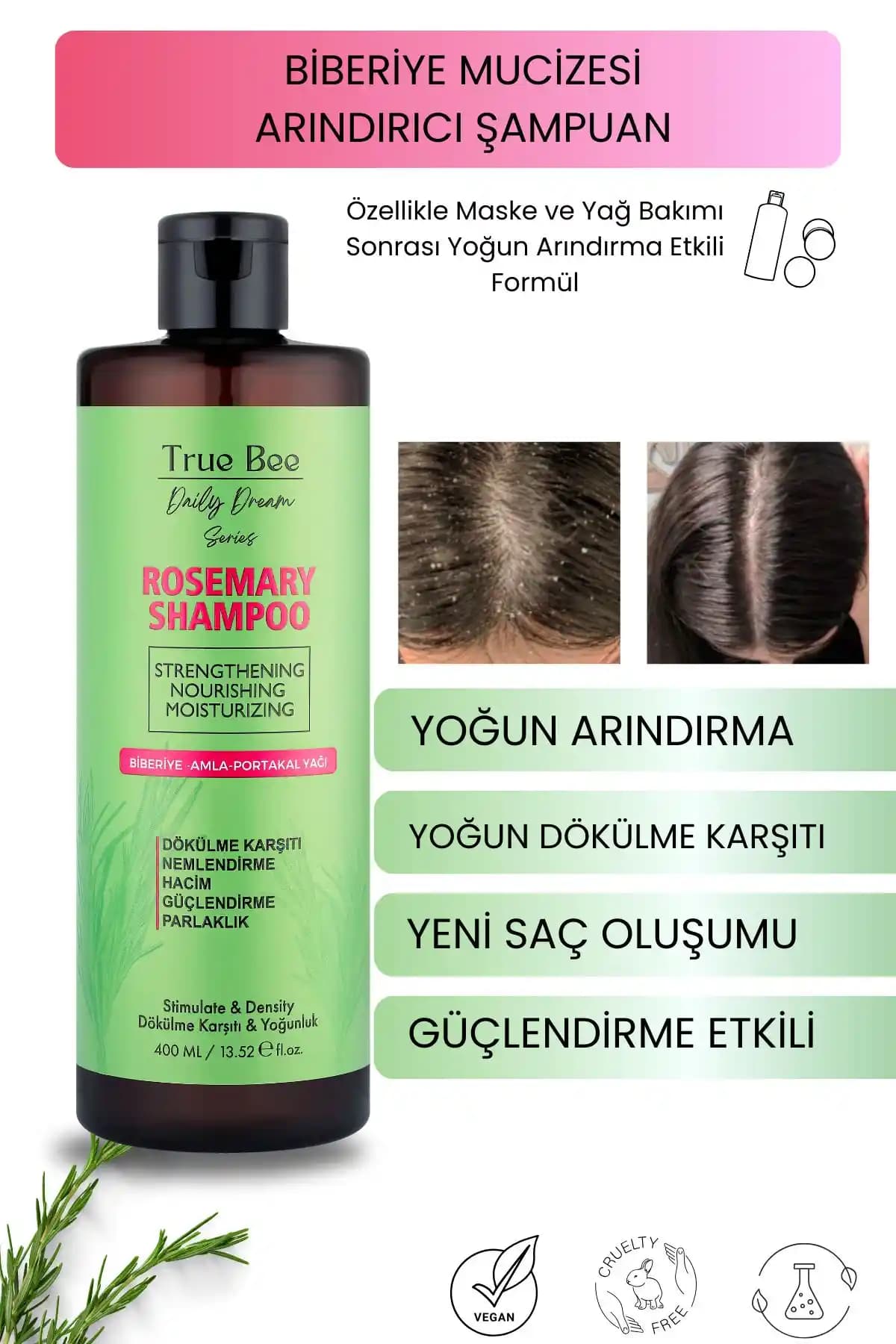 True Bee Daily Dream ve Urban Care Argan Yağı Şampuanı Karşılaştırması