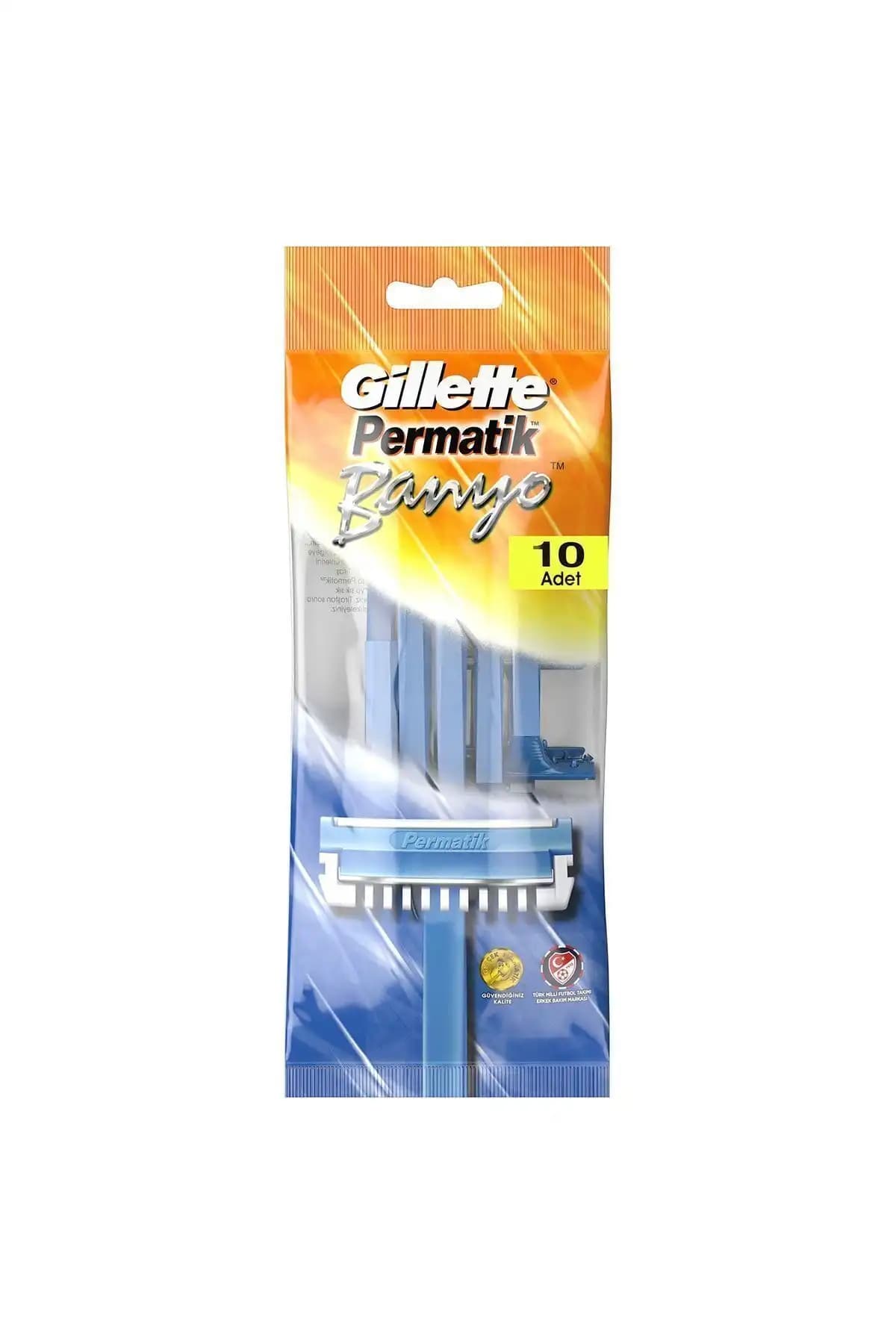 Gillette Banyo Kullan At Tıraş Bıçağı 10'lu